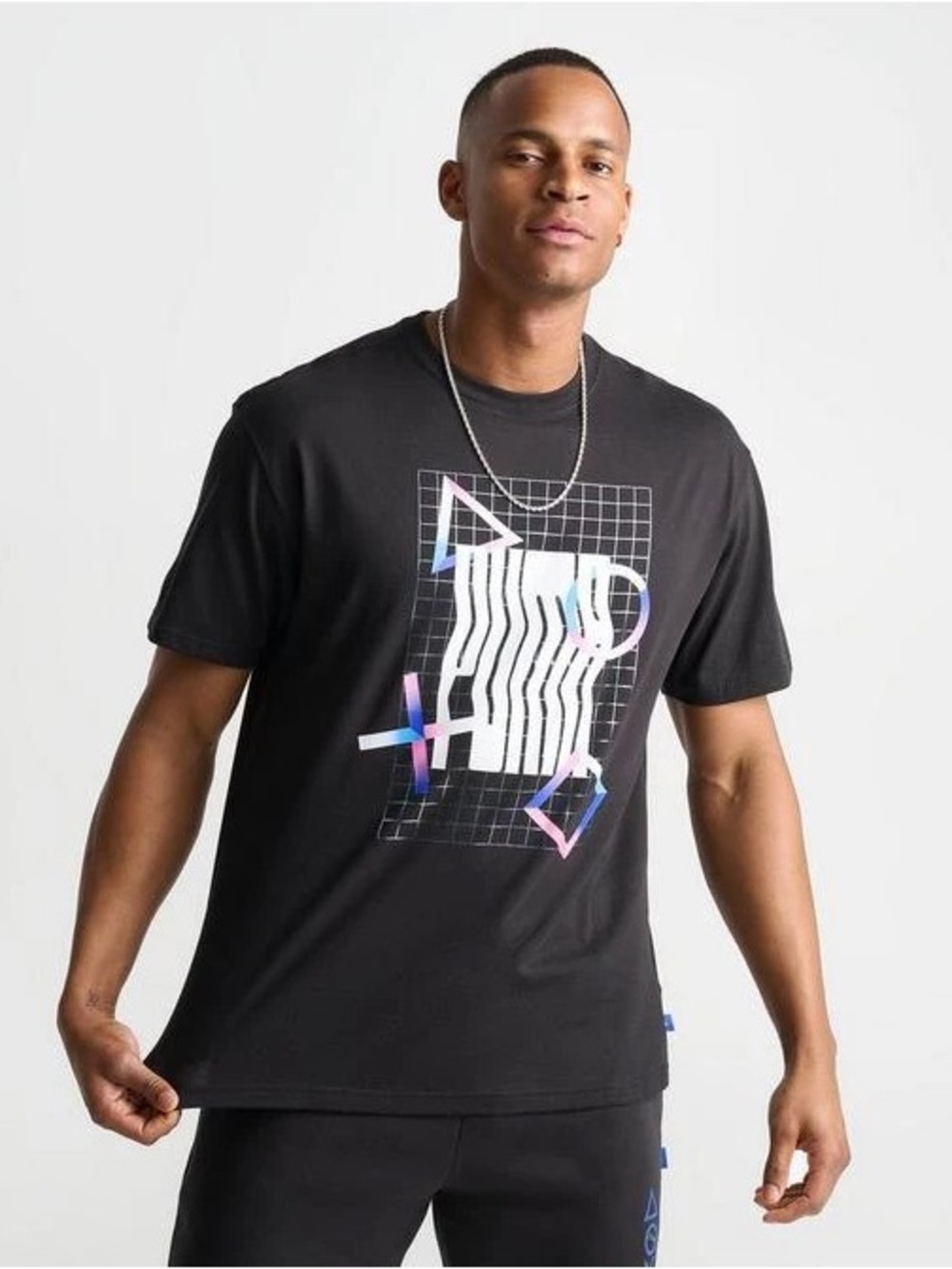 Puma x PlayStation Elevated T-Shirt Black